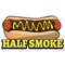 Signmission Half Smoke Decal Concession Stand Food Truck Sticker, D-DC-8 Half Smoke19 D-DC-8 Half Smoke19 - alternate 1